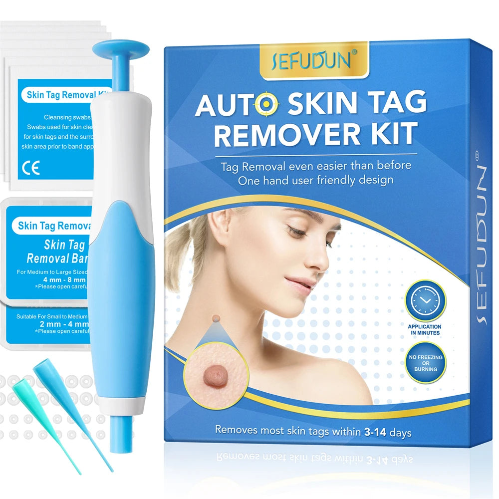 2 IN 1 Auto Micro Skin Tag Remover Kit for Home Use - Hart4Savings Hart4Savings Orange / CHINA Hart 4 Savings Self Care
