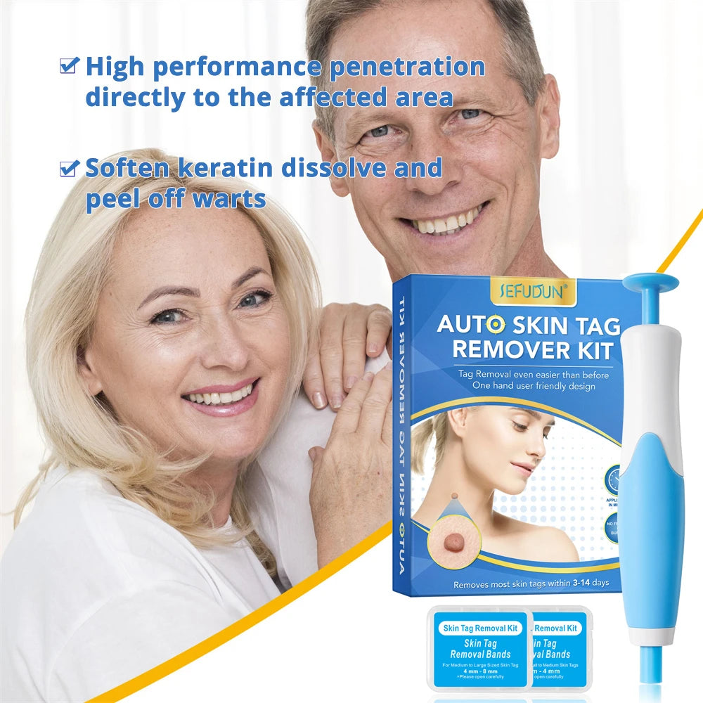 2 IN 1 Auto Micro Skin Tag Remover Kit for Home Use - Hart4Savings Hart4Savings Orange / CHINA Hart 4 Savings Self Care