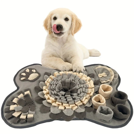 Interactive Durable Dog Slow Feeding Pad For Foraging Skills - Hart4Savings Hart4Savings grey Hart 4 Savings Pets