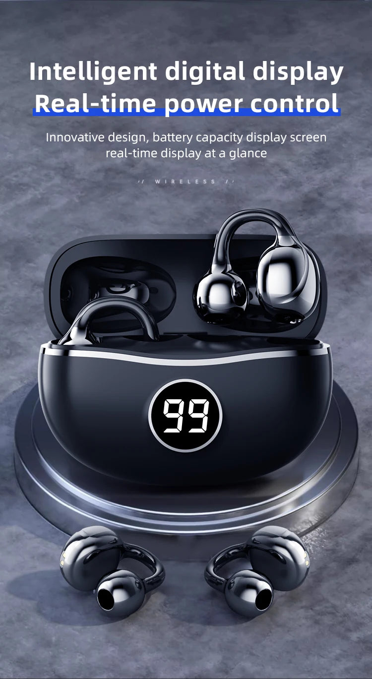 Bluetooth Noise Canceling Clip Earphones for Ultimate Comfort - Hart4Savings Hart4Savings Comlexion Hart 4 Savings Gadgets