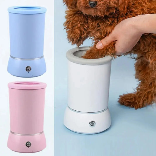 Dog Paw Washer – Automatic Cleaning for Small to Medium Pets - Hart4Savings Hart4Savings Blue Hart4Savings Pets